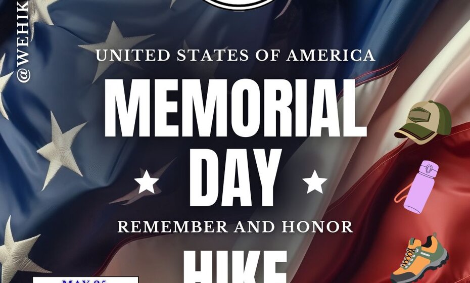 WE HIKE Memorial Day Hike 