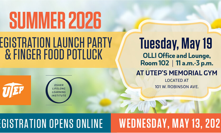 OLLI’s Registration Event - Summer 2026