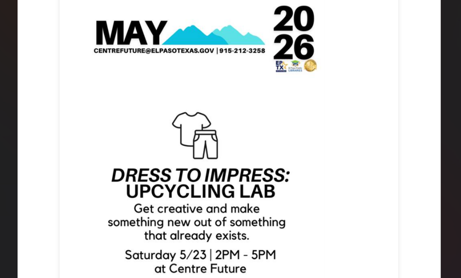 Dress to Impress: Upcycling Lab