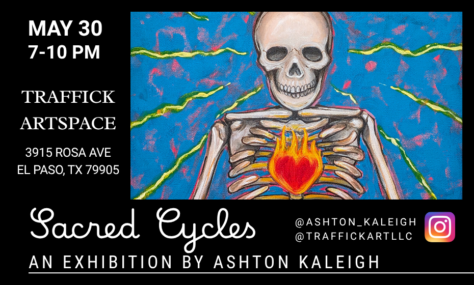 Sacred Cycles Art Exhibit @ Traffick Artspace 5/30/26