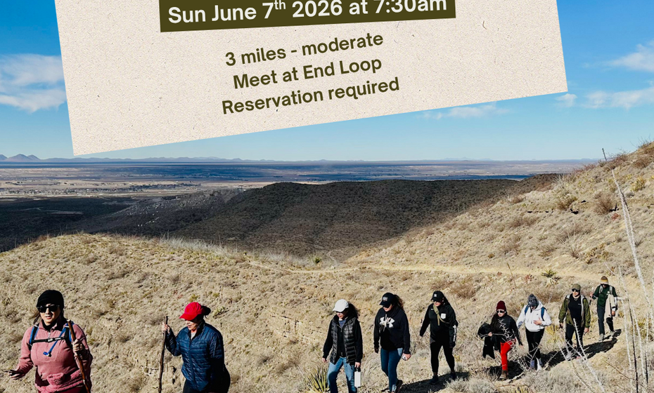 Women Hike to Lower Sunset Trail (Shortcut #1)