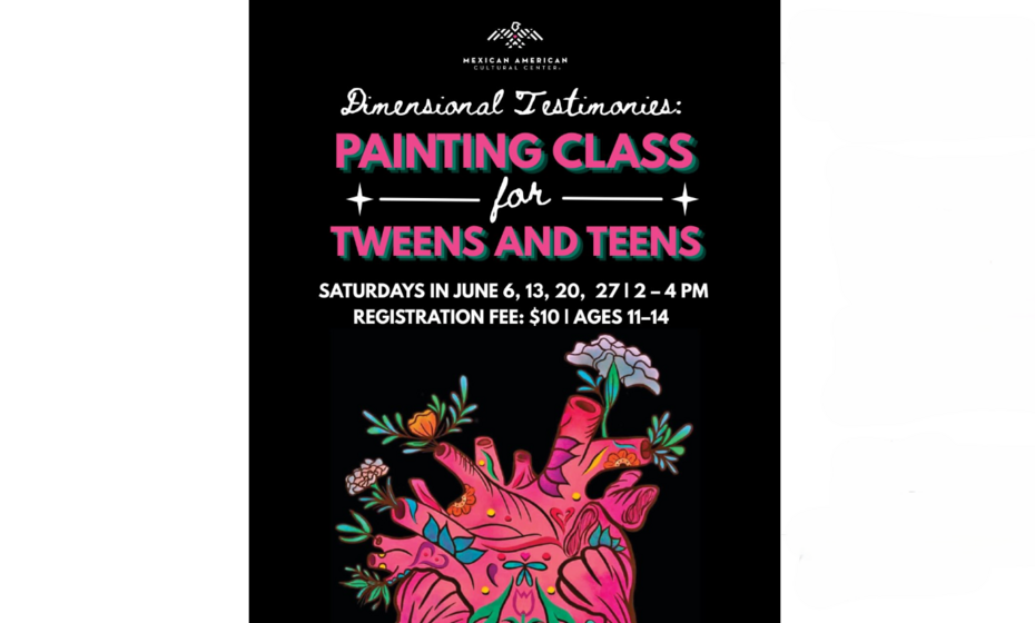 Dimensional Testimonies: Painting Class for Tweens and Teens