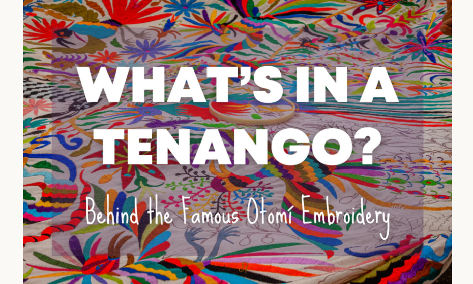 Bordado Tenango: Otomi Embroidery Course (5-session course)