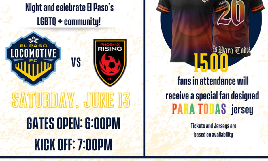 Pride Night with the El Paso Locomotives