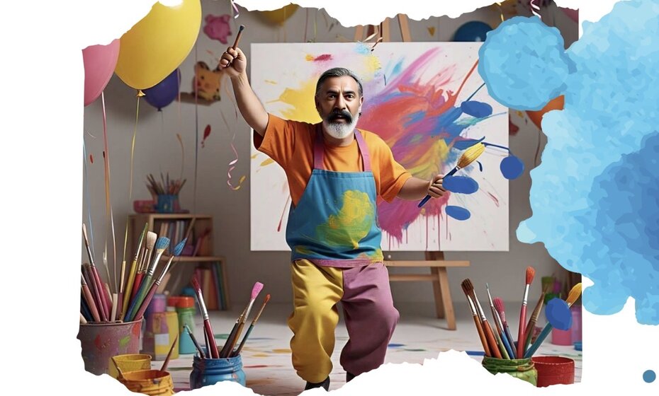 Inner Child Art Paint Party