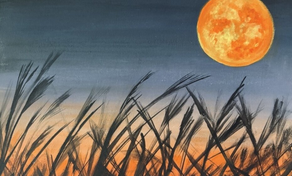 Autumn Moon Sip and Paint