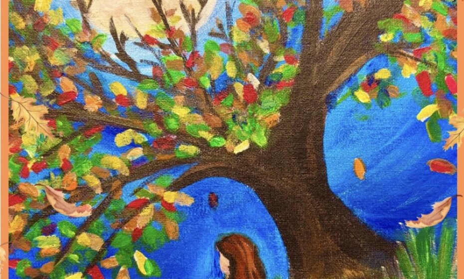 Autumn Tree Sip and Paint