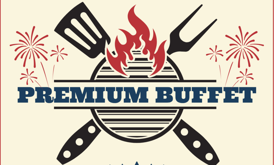 Wine + Premium BBQ Buffet