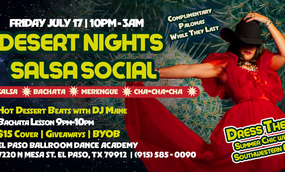 Friday Desert Night Salsa Social