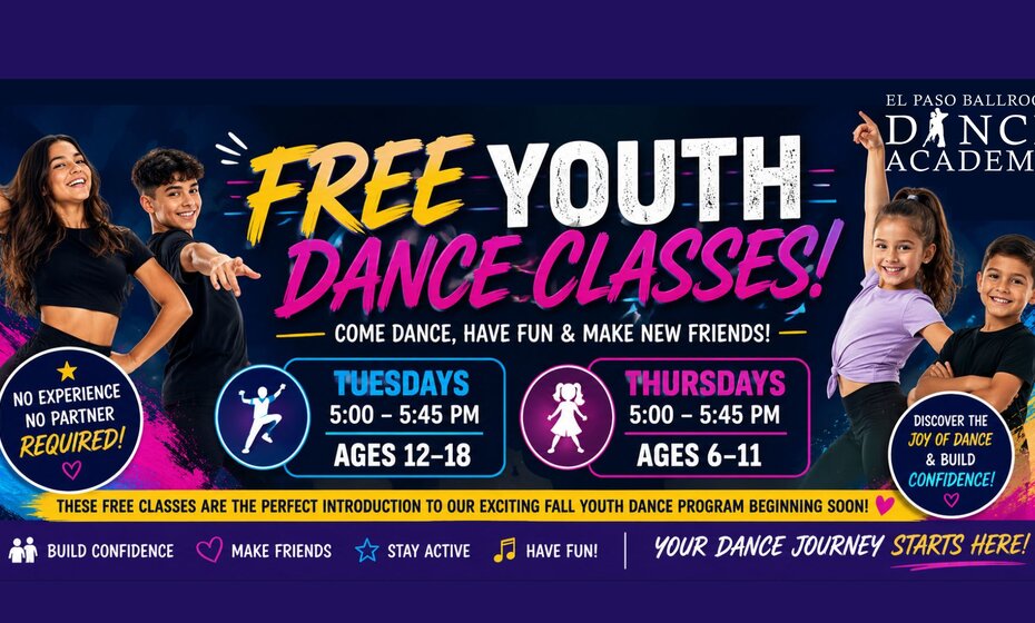 FREE Youth Dance Class 6-11 Year old