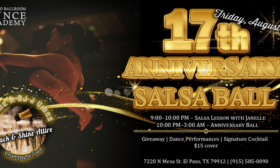 17th Anniversary Salsa Ball -Friday Salsa Social