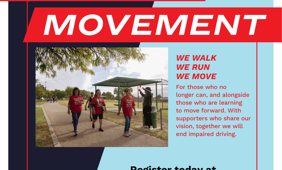 Move with MADD El Paso community walk