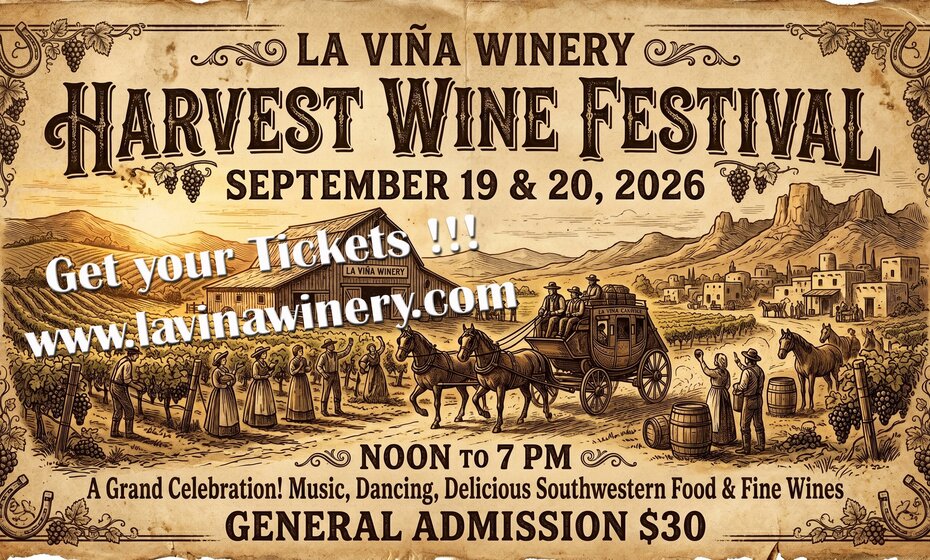 La Viña Harvest Wine Festival September 19 & 20 2026