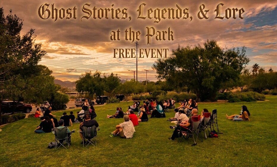 GHOST STORIES, LEGENDS, & LORE AT THE PARK (Haddox Family Park /FREE EVENT)