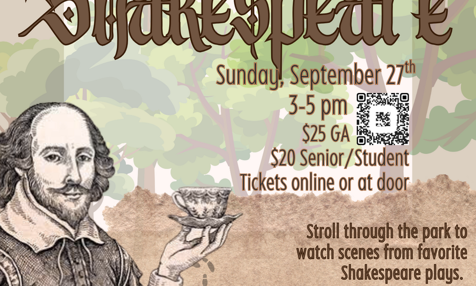 Eden Performing Arts Presents Tea with Shakespeare