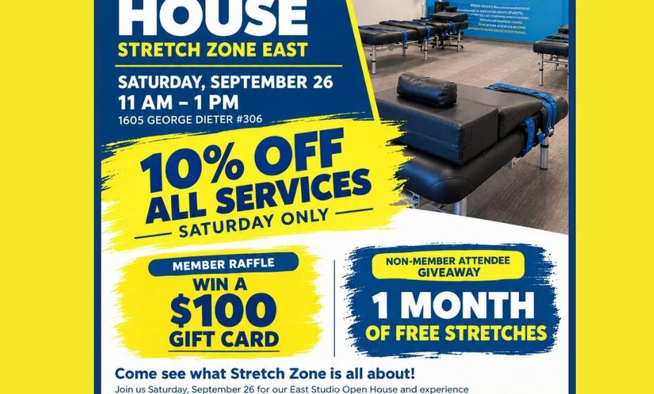 Stretch Zone El Paso East Open House