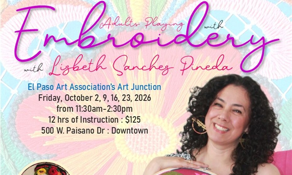ADULTS PLAYING with EMBROIDERY with LIZBETH SANCHEZ PINEDA