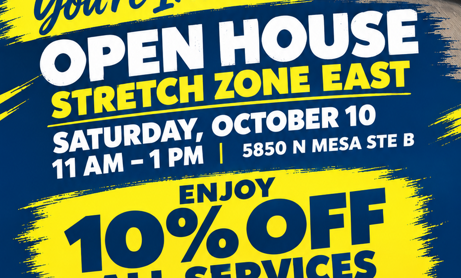 Stretch Zone West Open House