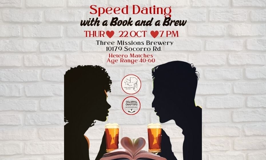 Speed Dating a Book & a Brew! 