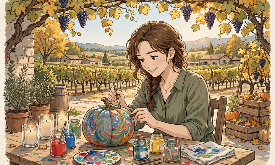 Pumpkin Painting & Candle Making at Rio Grande Winery