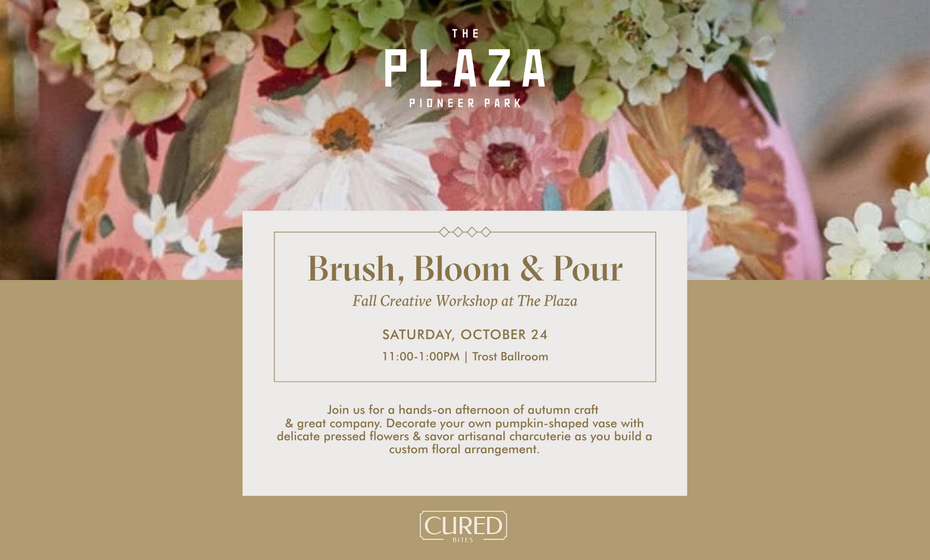 Brush, Bloom & Pour
