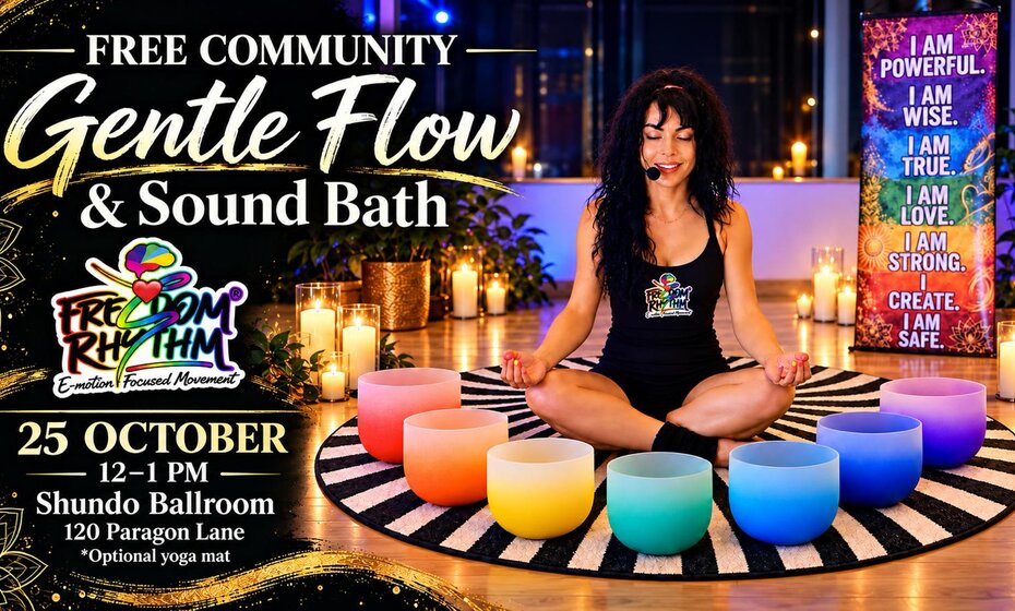 FREEDOM RHYTHM - GENTLE FLOW & SOUND BATH