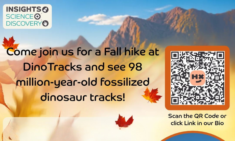 FIRST Saturday DINOTRACKS PUBLIC TOURS