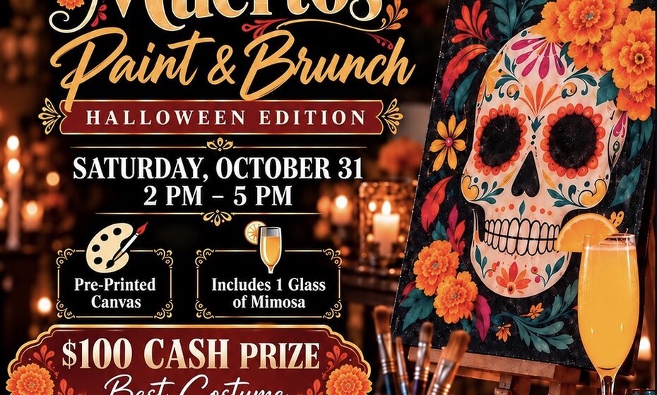 Día De Los Muertos Paint & Brunch